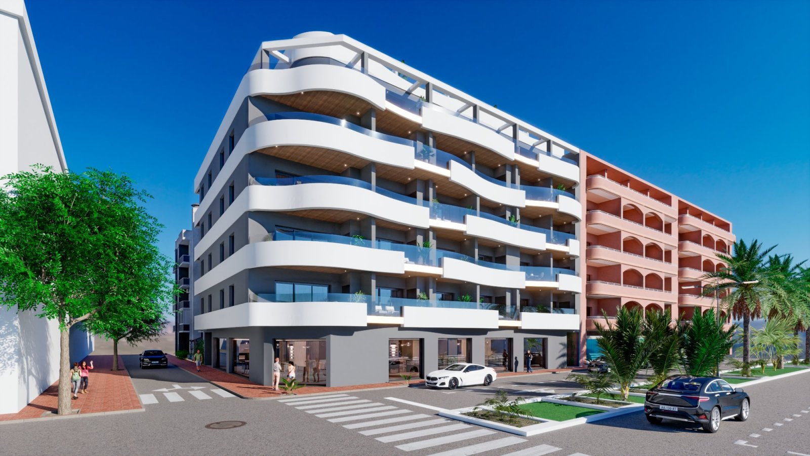 Kasia V ist eine Wohnanlage mit 34 Häusern im Zentrum von Torrevieja, genauer gesagt an der Avenida de las Habaneras 109-111. Darin finden Sie den Le Kasia V ist eine Wohnanlage mit 34 Häusern im Zentrum von Torrevieja, genauer gesagt an der Avenida de las Habaneras 109-111. Darin finden Sie den Le