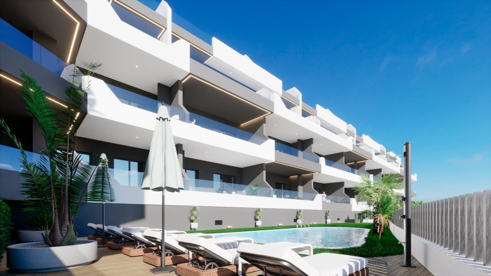 Geräumiges und luxuriöses Apartment mit zwei Schlafzimmern und einer Terrasse/Balkon von fast 16 m² in Südlage. Ideal für den Wintergast oder Sonnena Geräumiges und luxuriöses Apartment mit zwei Schlafzimmern und einer Terrasse/Balkon von fast 16 m² in Südlage. Ideal für den Wintergast oder Sonnena