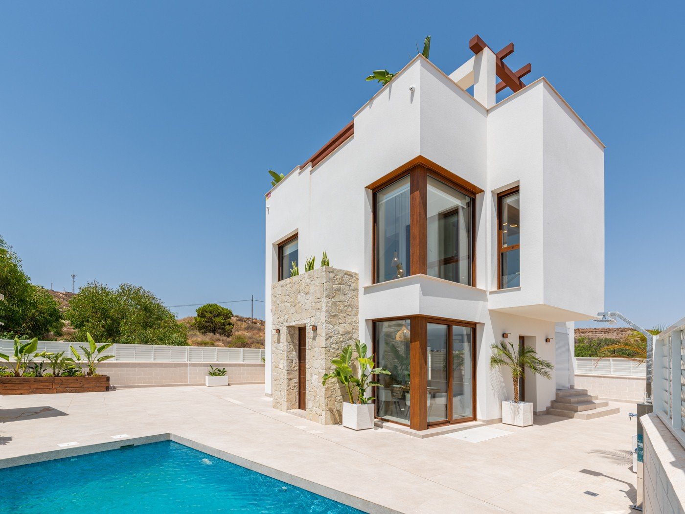 Die Villa Laguna Azul im prestigeträchtigen Residencial Monte Carmelo de Vera in Almería ist die perfekte Kombination aus modernem Design, Komfort un Die Villa Laguna Azul im prestigeträchtigen Residencial Monte Carmelo de Vera in Almería ist die perfekte Kombination aus modernem Design, Komfort un