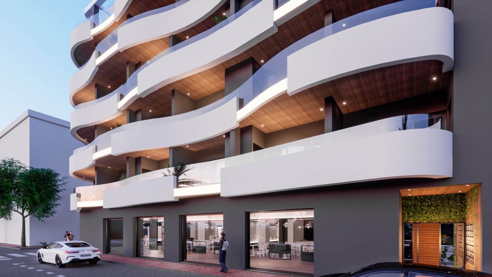 Kasia V ist ein Wohnkomplex mit 34 Häusern im Zentrum von Torrevieja, genauer gesagt an der Avenida de las Habaneras 109-111. Darin finden Sie den Le Kasia V ist ein Wohnkomplex mit 34 Häusern im Zentrum von Torrevieja, genauer gesagt an der Avenida de las Habaneras 109-111. Darin finden Sie den Le