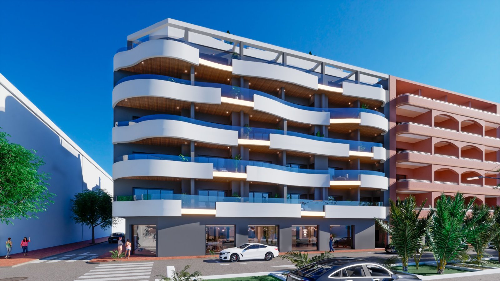 Kasia V ist eine Wohnanlage mit 34 Häusern im Zentrum von Torrevieja, genauer gesagt an der Avenida de las Habaneras 109-111. Darin finden Sie den Le Kasia V ist eine Wohnanlage mit 34 Häusern im Zentrum von Torrevieja, genauer gesagt an der Avenida de las Habaneras 109-111. Darin finden Sie den Le