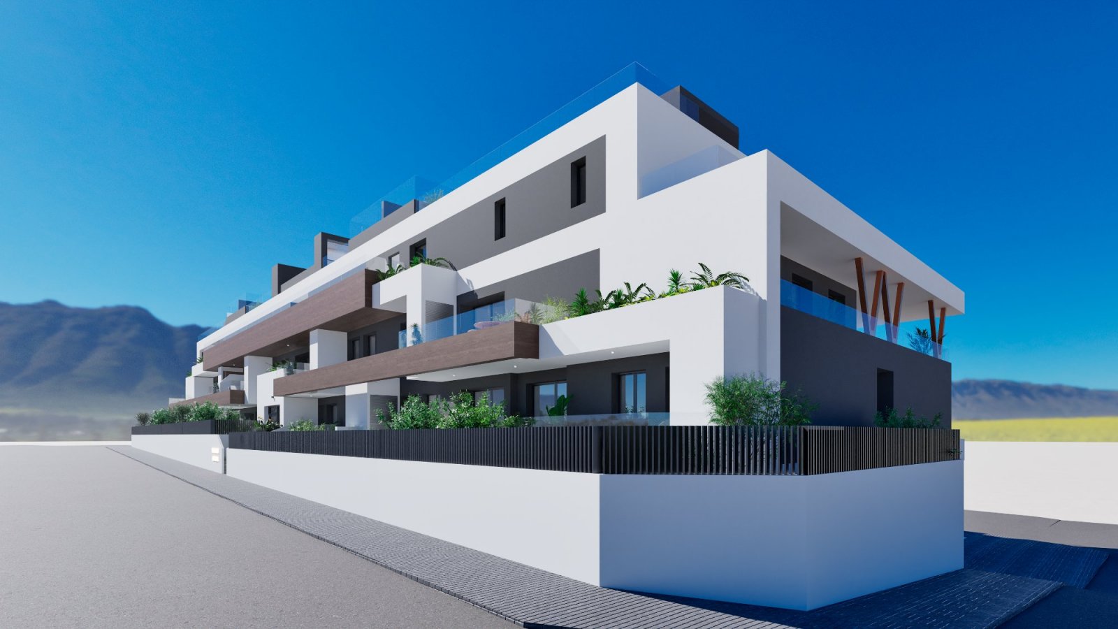 Wohnung mit 2 Schlafzimmern und 2 Badezimmern, wobei das Hauptschlafzimmer ein eigenes Bad hat. Die Wohnung bietet einen schönen Ausblick und liegt g Wohnung mit 2 Schlafzimmern und 2 Badezimmern, wobei das Hauptschlafzimmer ein eigenes Bad hat. Die Wohnung bietet einen schönen Ausblick und liegt g